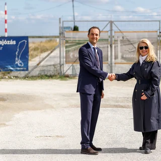 Szemerey Samu, építészeti- és magasépítésért felelős államtitkárral